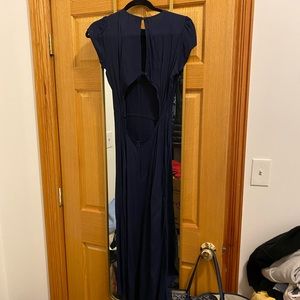 NWT Reformation Navy Dress (Gavin Dress)